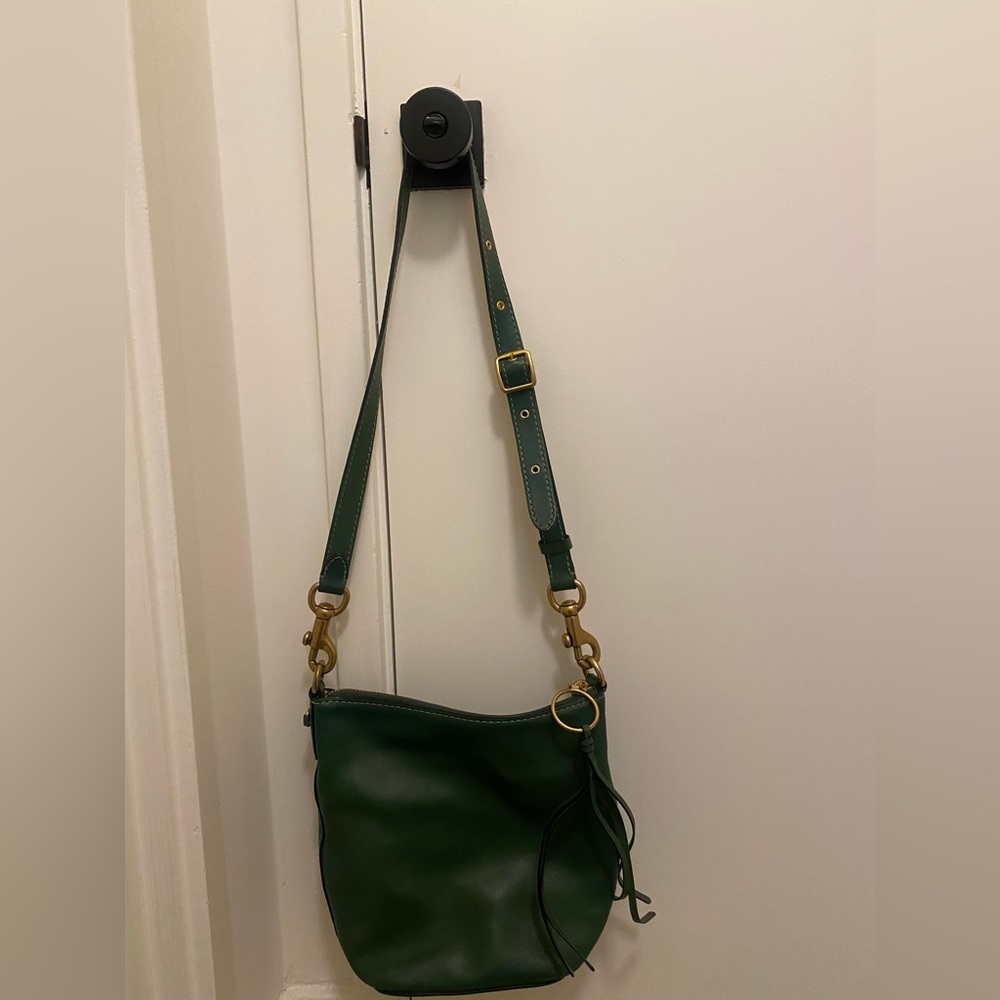 Coach Leather Bucket Bag